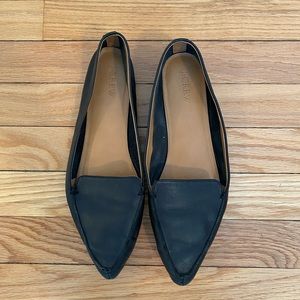 J. Crew Black Pointed Flats